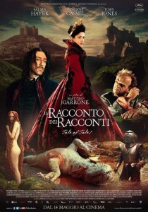 IT/FR, 2015 Regia: Matteo Garrone Interpreti: Salma Hayek, Vincent Cassel Orario: 17,30 – 20,00 Fantasy/Storico. Durata 128 min.