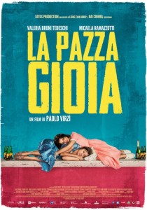 ITALIA, 2016 Regia: Paolo Virzì Interpreti: Valeria Bruni Tedeschi, Micaela Ramazzotti Orario: 16,15 – 18,20 – 20,30 Commedia. Durata 118 min.